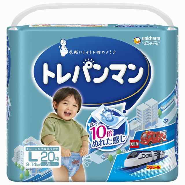 【単品11個セット】トレパンマンブルーL20枚 ユニ・チャーム(代引不可)【送料無料】の通販は