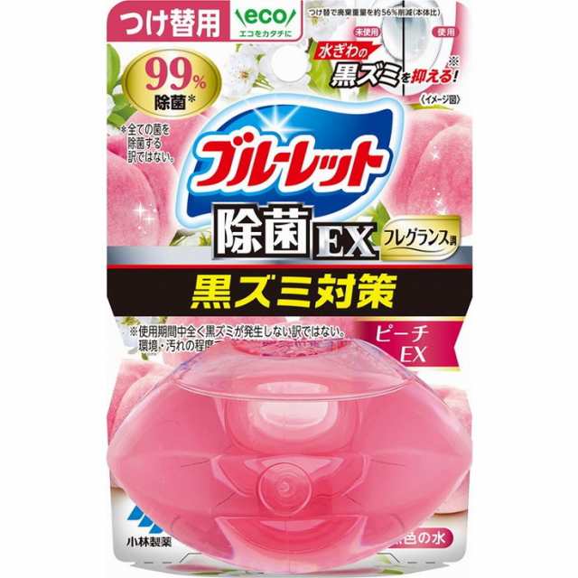 液体ブルーレットおくだけ除菌EXフレグランスつけ替用 ピーチEXの香り