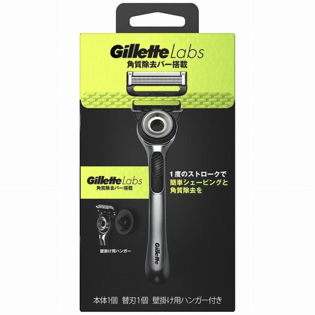 【単品11個セット】ジレットラボ角質除去バー搭載ホルダー P&amp;GJプレミアム(ジレット)(代引不可)【送料無料】