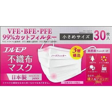 【単品7個仕かける】 エルモア不織布恍ける小さめ大きさ30枚 カミ商事株式会社(代引不可)【貨物輸送無料】