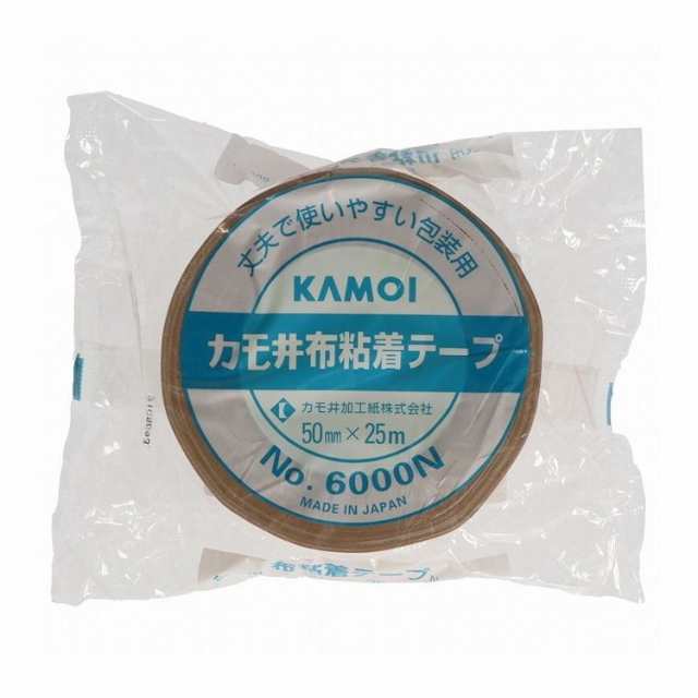 布粘着テープNO.6000N カモ井加工紙株式会社(代引不可) 充実の品