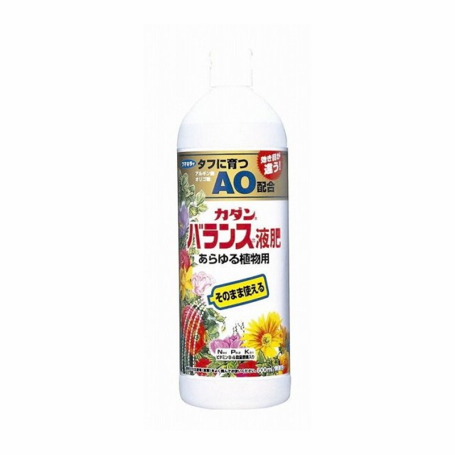 【単品18個セット】 カダンバランス液肥AOあらゆる植物用 フマキラー株式会社(代引不可)【送料無料】