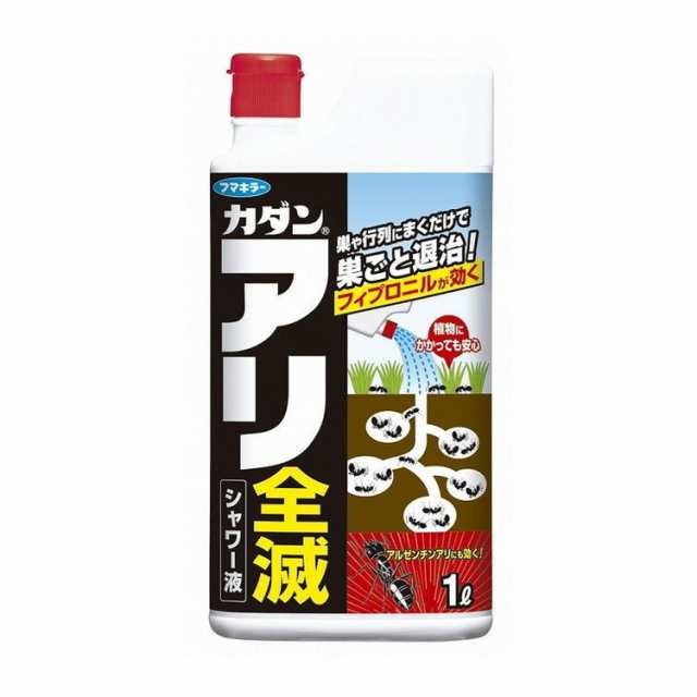 単品16個セット】 カダンアリ全滅シャワー液1L フマキラー株式会社(代