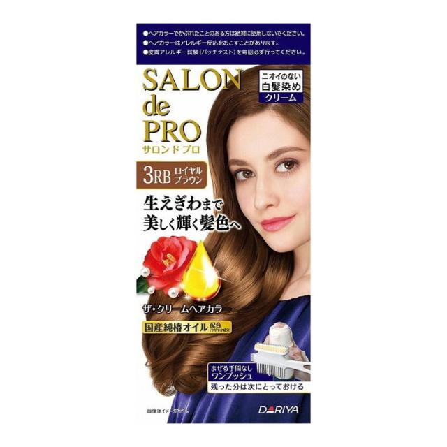 【単品12個セット】 サロンドプロザ・クリームヘアカラー3RB 株式会社ダリヤ(代引不可)【送料無料】の通販は