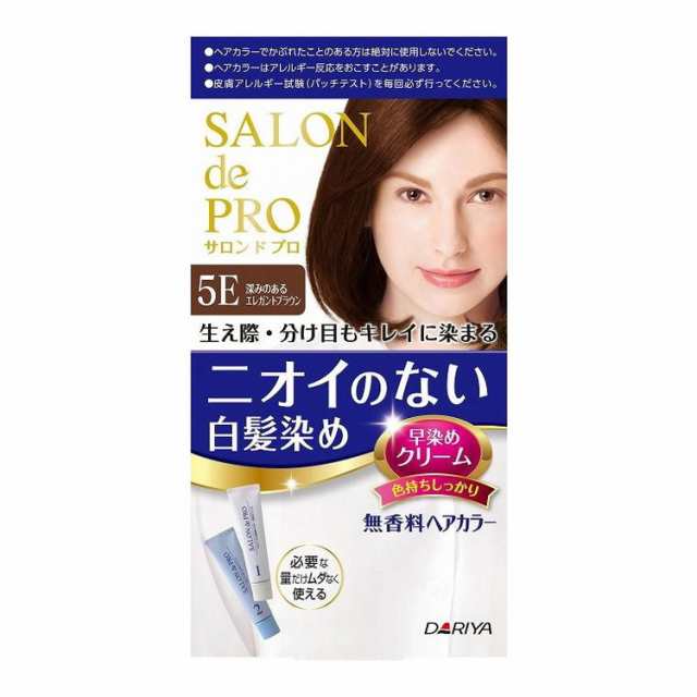 【単品20個セット】 Sプロ無香料ヘアカラー早染めC 白髪用 5E 株式会社ダリヤ(代引不可)【送料無料】の通販は