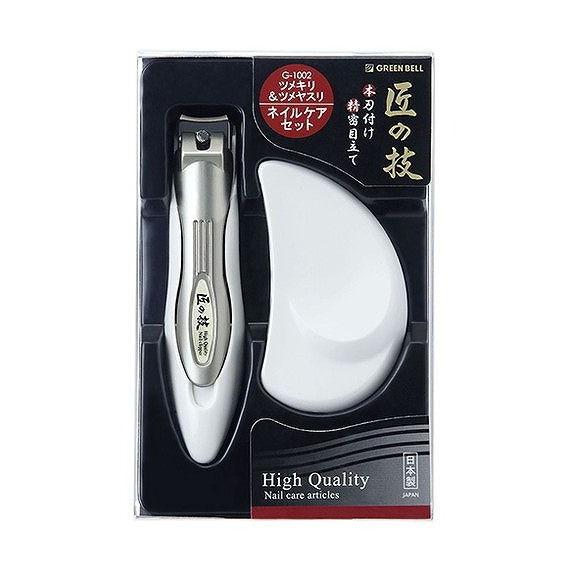 【単品15個セット】 G-1002ツメキリ&ヤスリセット 株式会社グリーンベル(代引不可)【送料無料】