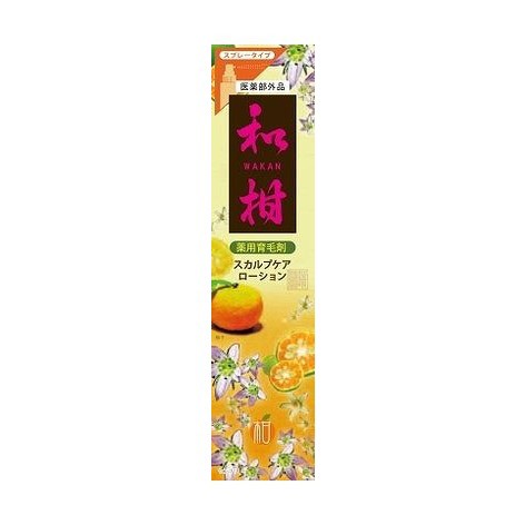 【単品6個セット】 薬用和柑 育毛剤 スプレータイプ 株式会社三和通商(代引不可)【送料無料】の通販は