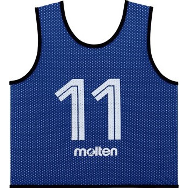 モルテン ゲームベストGVジュニア10枚セット 青 青 GS0112B【送料無料】の通販は