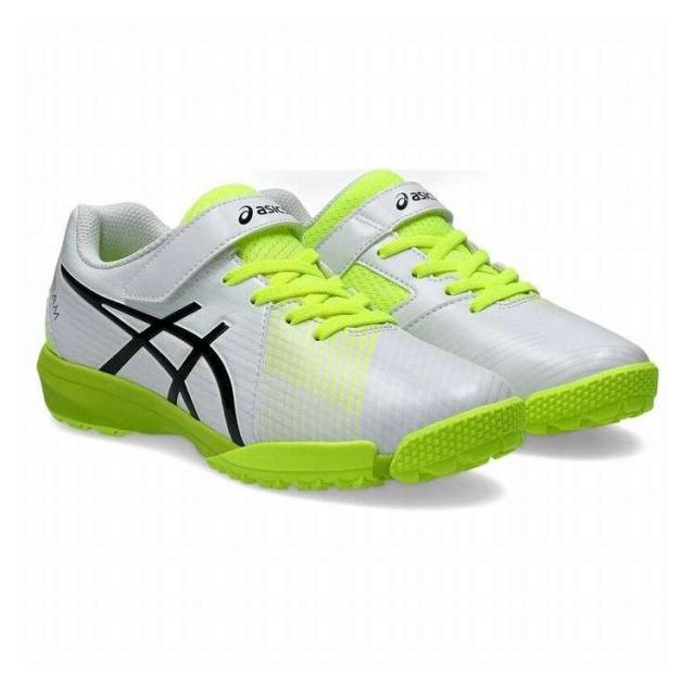 asics アシックス LAZERBEAM FJ-MG 23.5cm WHT/BLK レーザービーム アシックスジュニア ジュニア 小学生 中学生 運動靴 部活 学校 運動会(代引不可)【送料無料】
