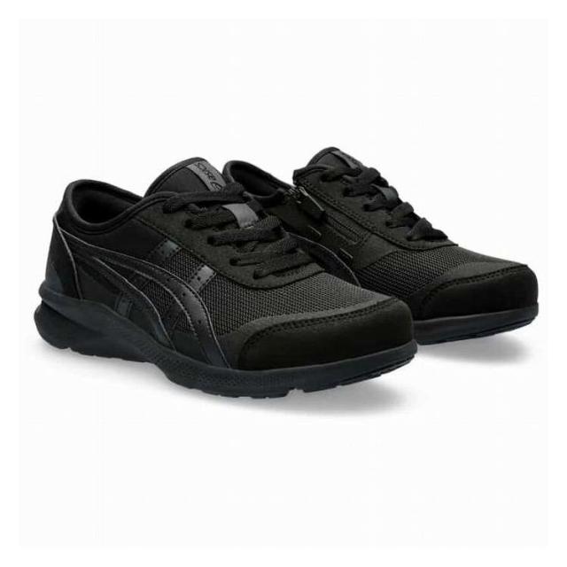 asics アシックス HADASHIWALKER W066 24.5cm BLACK/K アシックスウォーキングシューズ アウトドア ウォーキング お出かけ用 散歩 旅行 運動靴 陸上競技 短距離(代引不可)【送料無料】