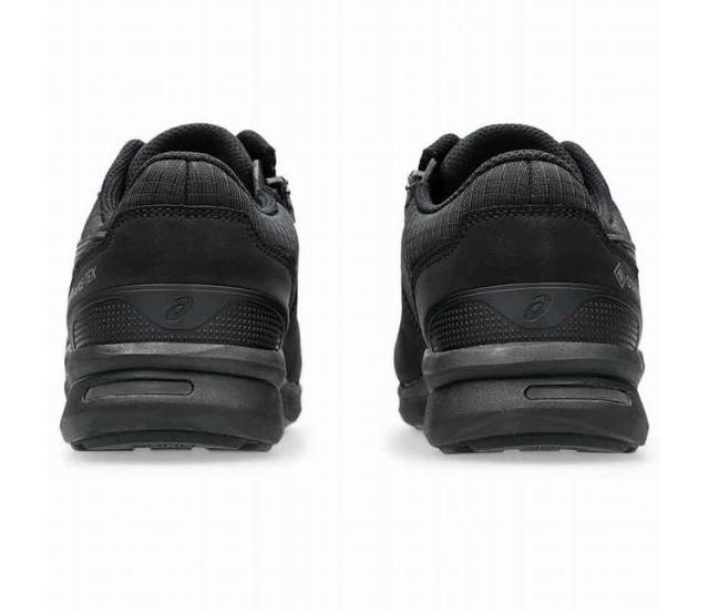 asics アシックス HADASHIWALKER GTX W074 22.5cm BLK/BLK アシックスウォーキングシューズ ア