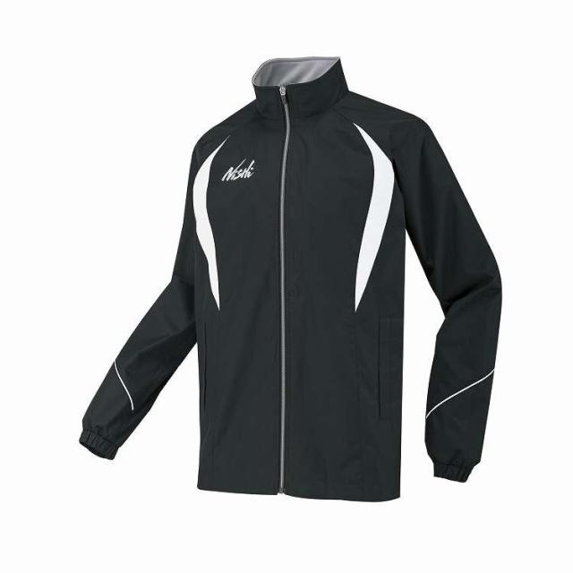 ニシ・スポーツ NISHI ライトブレーカージャケット M BK/ホワイト ランニング 陸上競技 ウェア 服 アパレル【送料無料】