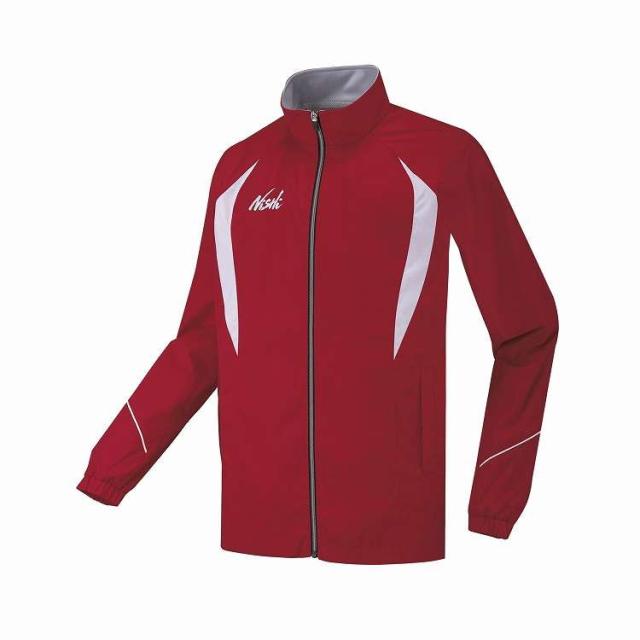 ニシ・スポーツ NISHI ライトブレーカージャケット M RD/ホワイト ランニング 陸上競技 ウェア 服 アパレル【送料無料】