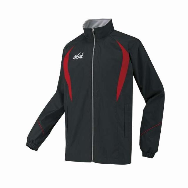 ニシ・スポーツ NISHI ライトブレーカージャケット S BK/レッド ランニング 陸上競技 ウェア 服 アパレル【送料無料】