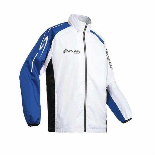 ニシ・スポーツ NISHI 3Dマルチブレーカージャケット L WH/マリンブルー ランニング 陸上競技 ウェア 服 アパレル【送料無料】