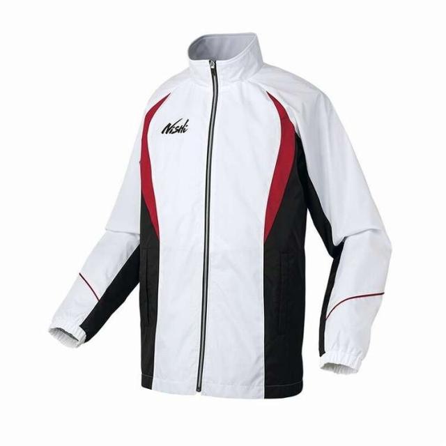 ニシ・スポーツ NISHI ライトブレーカージャケット O WH/レッド ランニング 陸上競技 ウェア 服 アパレル【送料無料】