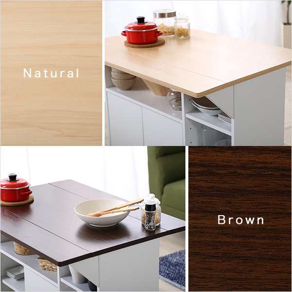 バタフライカウンターテーブル 90幅 ウォールナット