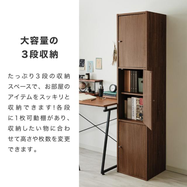 収納ボックス カラーボックス ボックス 3ドア 収納 収納ケース 扉