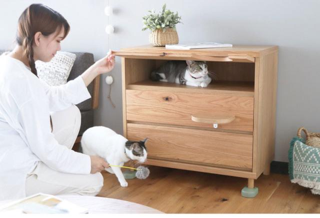 トンネルチェスト 幅75.9cm ウッドチェスト タンス コンパクト 引き出し 北欧 おしゃれ 木目 洋服 収納 一人暮らし シンプル