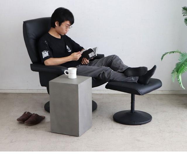トールテーブル レイジー UP ST 東馬 キューブ家具 グレー サイドテーブル トールタイプ コンクリート調 モダン家具 展示什器 ディスプレイ台 MDF 組立不要 シンプル家具 インテリア什器(代引不可)【送料無料】_2