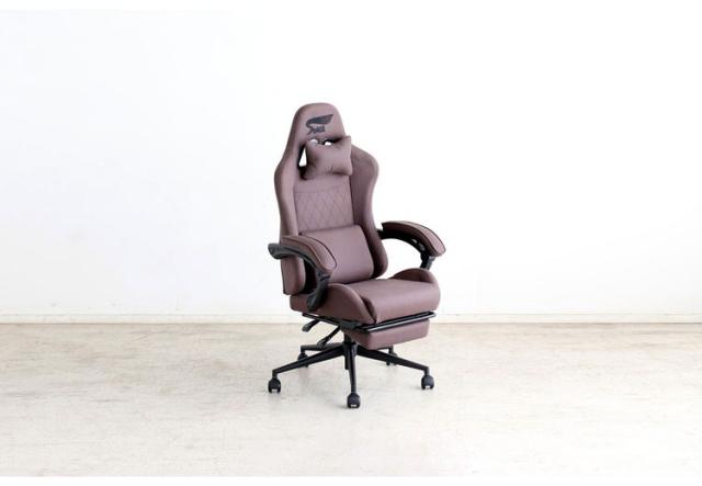 ゲーミングチェア SeAGA-SE 高機能 フットレスト付き ハイバック 肘つき グリーン ブラウン ブラック チェア オフィスチェア リクライニングチェア ゲーム パソコン デスクワーク オフィスワーク 椅子(代引不可)【送料無料】