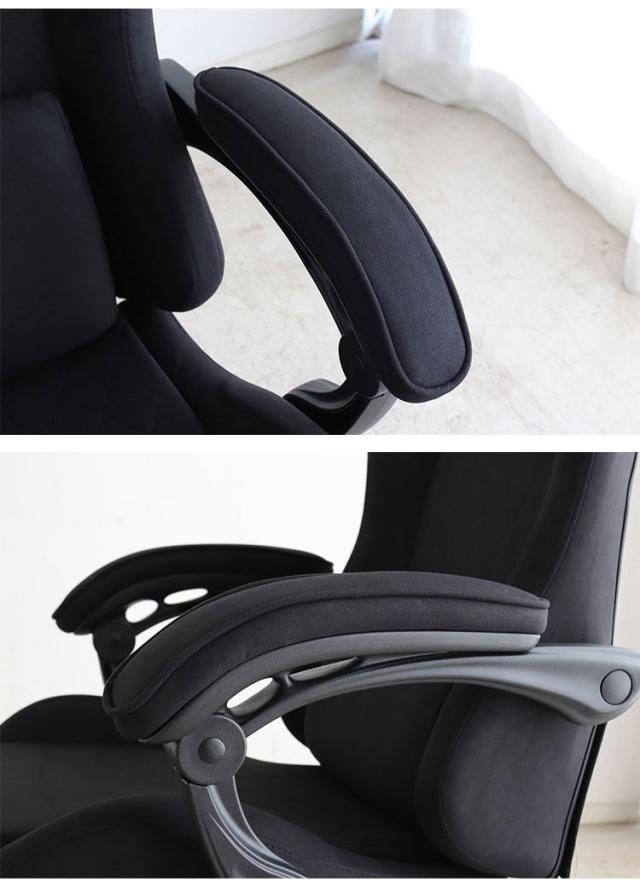 ゲーミングチェア SeAGA-SE 高機能 フットレスト付き ハイバック 肘つき グリーン ブラウン ブラック チェア オフィスチェア リクライニングチェア ゲーム パソコン デスクワーク オフィスワーク 椅子(代引不可)【送料無料】