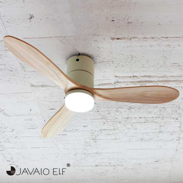 Javalo Elf Modern Collection Led シーリングファン Real Wood Blades ホワイト Je Cf004m Wh おしゃれ モダン 天井照明 節電 代引不可 の通販はau Wowma リコメン堂