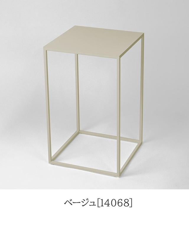 日本製 燕三条 完成品 サイドテーブル 四角型 27.4×27.4 高さ44.7cm ラウンドテーブル 棚 ディスプレイ 正方形 ソファサイド ベッドサイド ナイトテーブル KUROSHIRO abekin(代引不可)【送料無料】_3