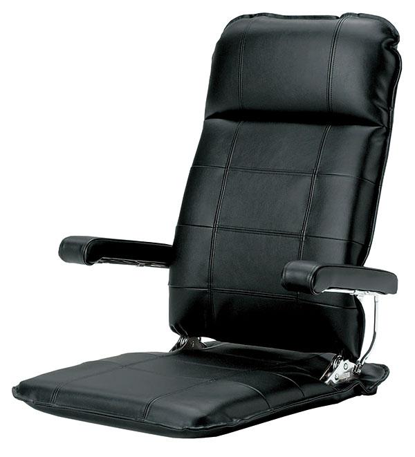 パーソナルチェア リビングチェア 幅62cm ブラック 2脚セット 肘付き 木製 スチール アームチェア 組立品 リビング ダイニング 座椅子 パーソナルチェア 約幅62cm ブラック 日本製 スチールパイプ