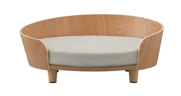 アイリスオーヤマ プライウッドオーバルペットベッド ナチュラル PW-OPB49 IRIS OHYAMA【送料無料】 介護用マット・ベッド