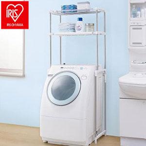 アイリスオーヤマ ステンレスランドリーラック 洗濯機ラック LR-16S IRIS OYAMA(代引不可)【送料無料】の通販は 6,190円