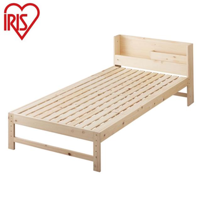 アイリスオーヤマ すのこベッド シングル 総ヒノキすのこベッド ベッドフレーム フレームのみ HSBM-S IRIS OYAMA(代引不可)【送料無料】の通販は 34,899円