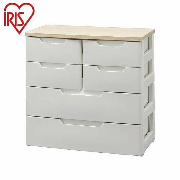 アイリスオーヤマ MUチェスト マルチユースチェスト 4段 MU-7224 ホワイト/ペア 新生活 IRIS OYAMA(代引不可)【送料無料】