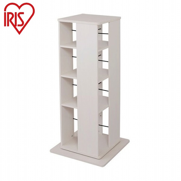 アイリスオーヤマ 回転ラック CR-1000 オフホワイト 回転ラック IRIS OYAMA(代引不可)【送料無料】の通販は