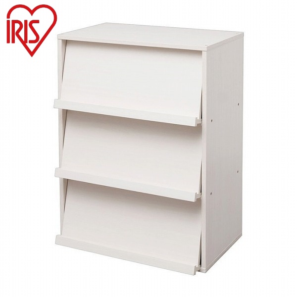 アイリスオーヤマ フラップラック CHR-3 オフホワイト Collan フラップラック IRIS OYAMA(代引不可)【送料無料】の通販は 7,022円
