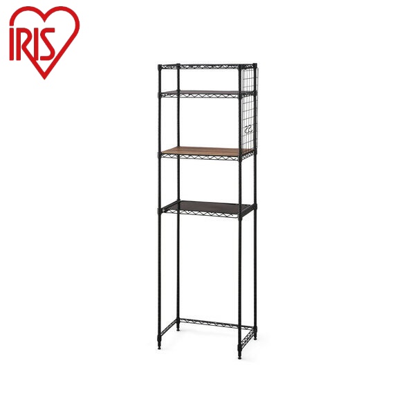 アイリスオーヤマ カラーメタルラック ペール上ラック ハイタイプ CMM-PRH5518 ブラック カラーメタルラック ペール上ラック ハイタイプ ブラック IRIS OYAMA(代引不可)【送料無料】の通販は