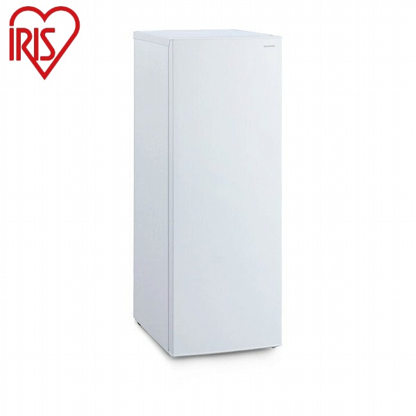 アイリスオーヤマ 冷凍庫 142L IUSN-14B-W ホワイト142L右開き Amazon.co.jp: アイリスオーヤマ 冷凍庫 142L ホワイト IUSN-14B-W 前