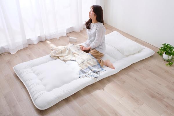 アイリスオーヤマ 3層敷き布団 SKF-UD08-S IRIS OYAMA(代引不可)【送料無料】_5