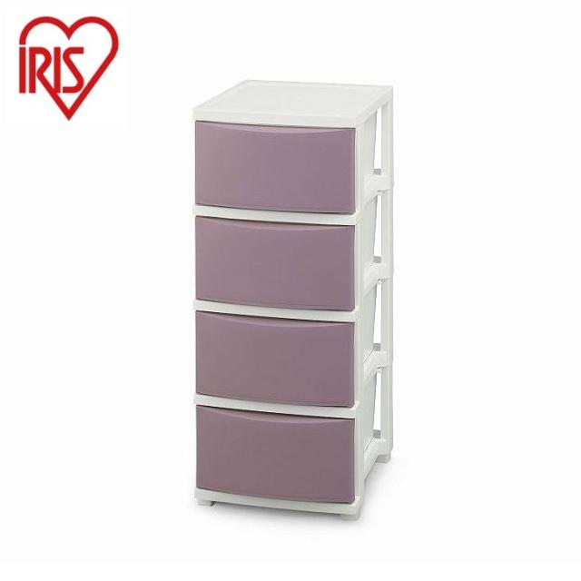 アイリスオーヤマ スリムチェスト CLN-324 ピンク/ホワイト IRIS OHYAMA(代引不可)【送料無料】の通販は
