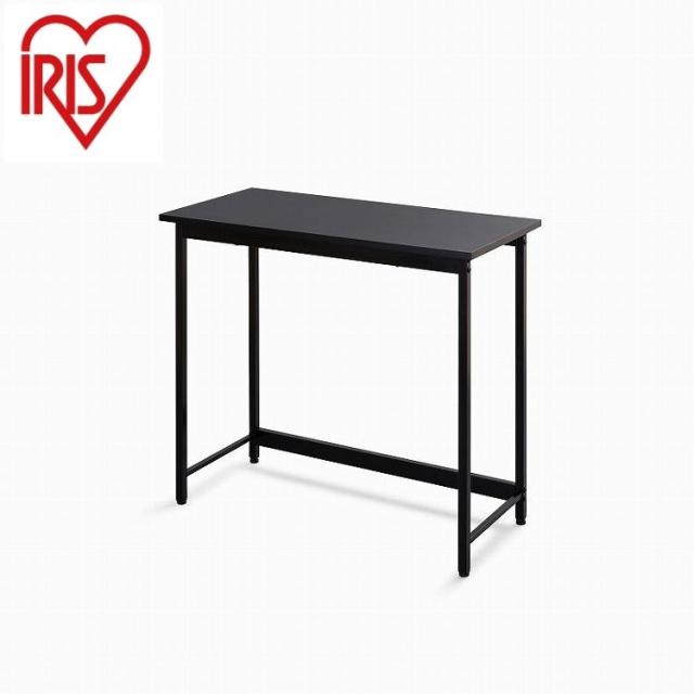 アイリスオーヤマ ベーシックデスク800×400 BDK-8040 ブラック/ブラック IRIS OHYAMA(代引不可)【送料無料】の通販は