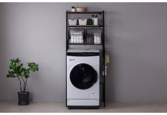 【新品、未開封】洗濯機 ランドリーラック ブラック アイリスオーヤマ Amazon｜アイリスオーヤマ ランドリーラック 洗濯機ラック