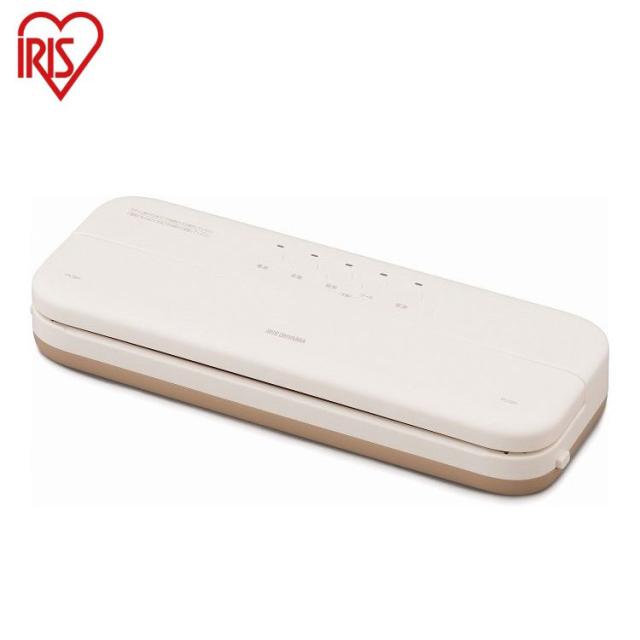 アイリスオーヤマ 真空パック機 コードレスタイプ VPF-C50 アイボリー IRIS OHYAMA(代引不可)【送料無料】