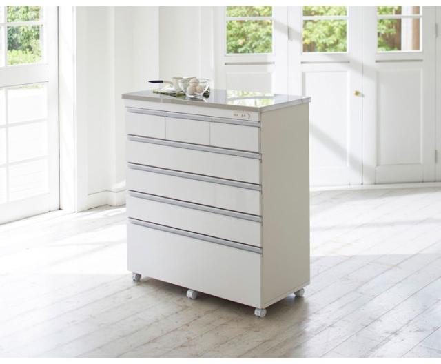 完成品 日本製】 キッチンカウンター ステンレス天板 幅90 高さ