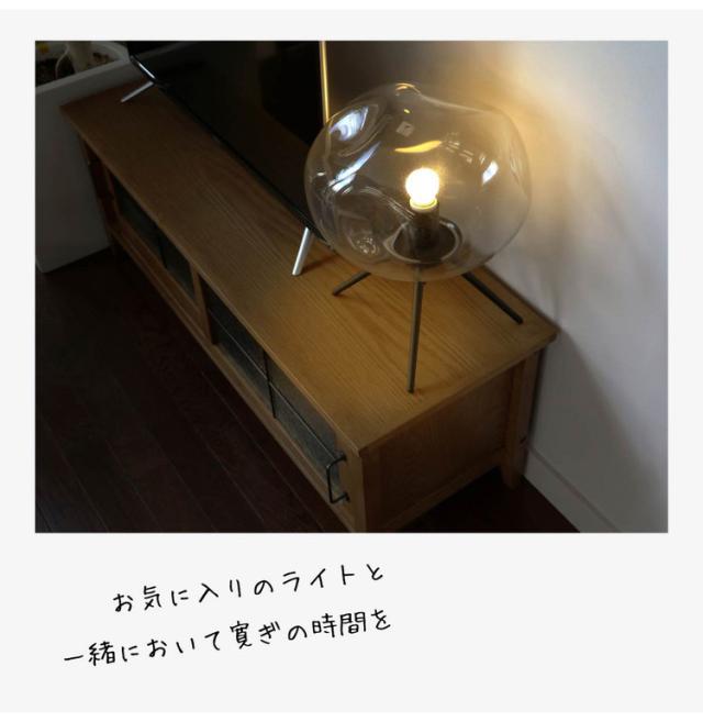 テレビボード 幅105cm 天然木 テレビ台 取っ手 スチール TV台 TVラック ローボード シンプル 木製 おしゃれ 北欧 オーク材 テレビラック TVボード ナチュラル(代引不可)【送料無料】