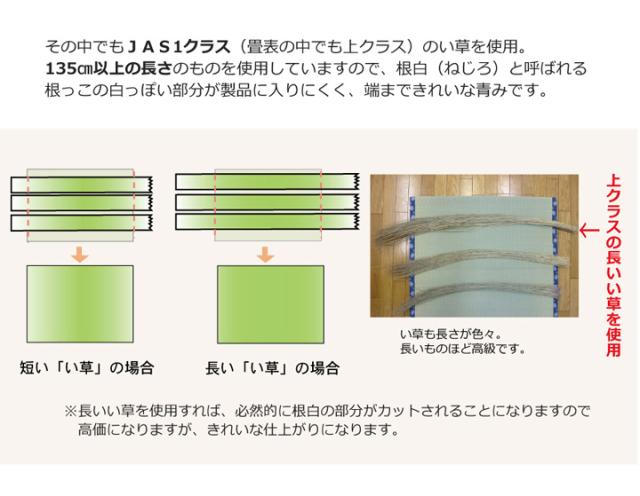 日本製 ラグ カーペット い草上敷 敷き詰めタイプ 純国産 い草 上敷き カーペット 麻綿織 『清正』 江戸間10畳(約440×352cm)(代引不可)【送料無料】_6