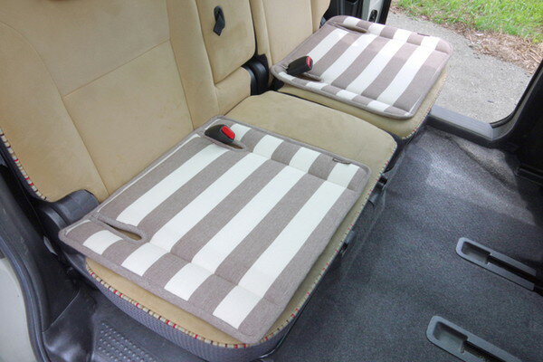 車用クッション カークッション 軽自動車 クッション ベーシック ボーダー 綿100 ロカ ベンチシート用 ベージュ 約53 45cm 代引不可 の通販はau Pay マーケット リコメン堂