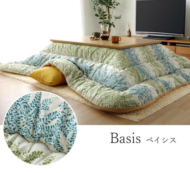 こたつ布団 正方形大 国産 花柄 掛け単品 約205×285cm こたつ 炬燵 コタツ ふとん おしゃれ(代引不可)【送料無料】_11