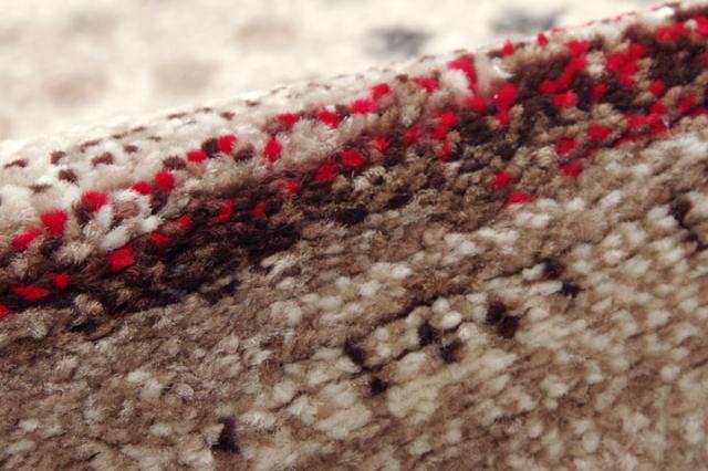 トルコ製 ウィルトン織り カーペット マリア RUG 約200×250cm ラグマット 抗菌防臭 おしゃれ ベージュ グリーン(代引不可)【送料無料】_7