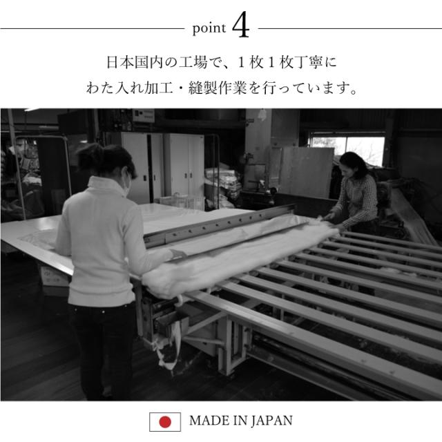 日本製 こたつ布団 こたつ厚掛け布団 単品 和柄 長方形 大判 ブルー 約205×285cm かわいい おしゃれ(代引不可)【送料無料】_11