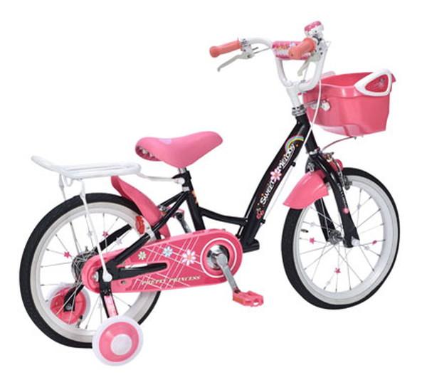 マイパラス MYPALLAS 自転車 子供用自転車 16インチ MD-12 2色 カゴ付 補助輪付 キッズサイクル(代引不可)【送料無料】_5